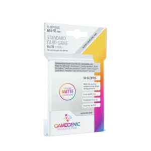 PROTECTORES MATTE STANDARD 66X91MM GAMEGENIC