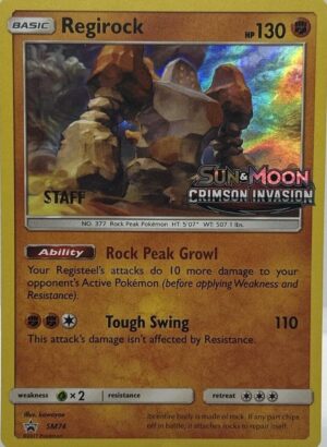 Regirock SM74  Staff