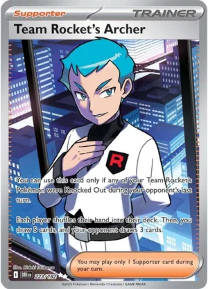 Team Rocket's Archer - 223/182 NM (Ingles)