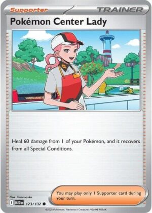 Pokemon Center Lady 123/132