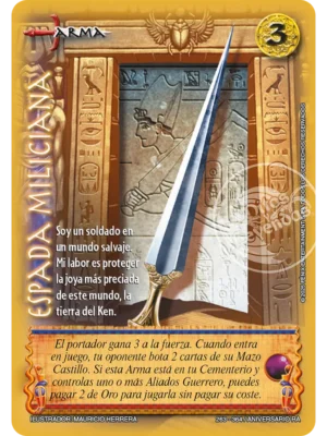 Espada Miliciana (Rework) (Aniversario de Ra - Cortesana)