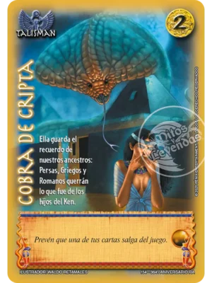 Cobra de cripta (Aniversario de Ra - Real)