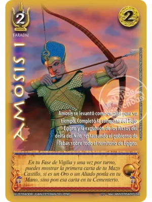 Amosis I (Aniversario de Ra - Real)
