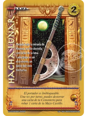 Hacha lunar (Aniversario de Ra - Real)