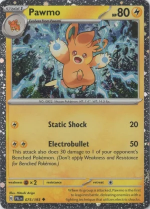 Pawmo 075/193 Promo Foil NM (Ingles)