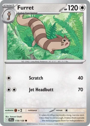 Furret 119/159