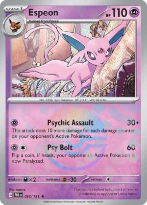 Espeon 033/131 (Poke Ball Pattern)