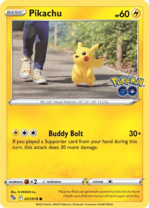 Pikachu 027/078