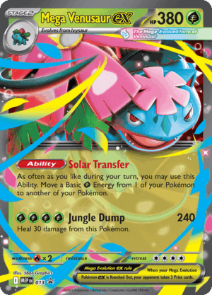 Mega Venusaur ex 013 [Mega Evolution Promo]