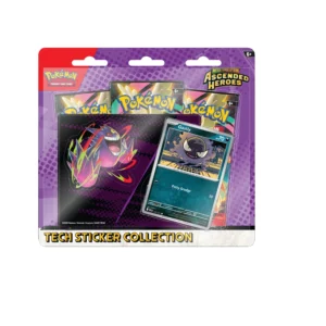 Pokemon TCG: Tech Sticker Collection Ascended Heroes – Gastly (Ingles)