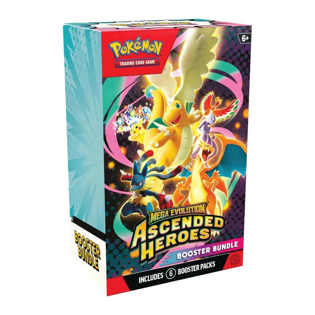 Pokemon: Mega Evolution, Ascended heroes Booster Bundle - Ingles