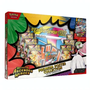 (PREVENTA) Pokemon TCG: Premium Poster Collection Ascended Heroes – Mega Gardevoir – Ingles