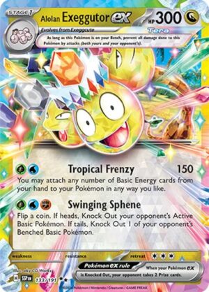 Alolan Exeggutor ex 133/191