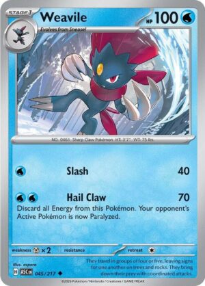 Weavile 045/217