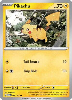 Pikachu 055/217