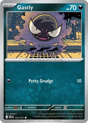 Gastly 123/217