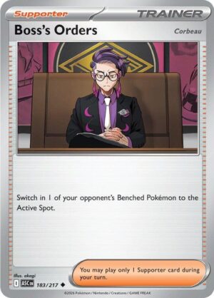 Boss's Orders 183/217