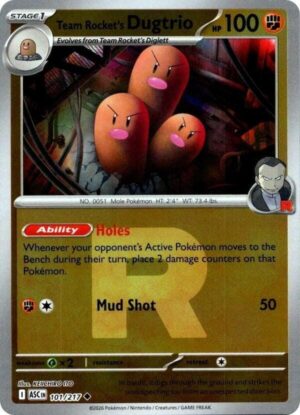 Team Rocket's Dugtrio 101/217 (Team Rocket)