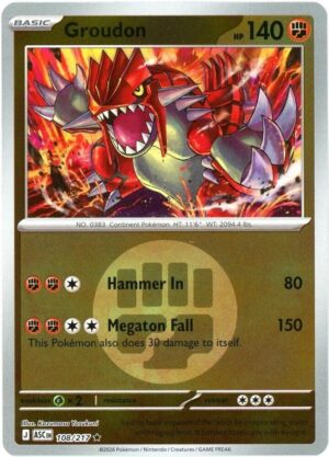Groudon 108/217 (Energy Symbol Pattern)