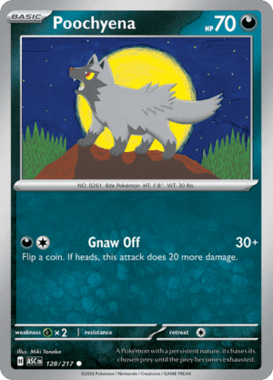 Poochyena 128/217