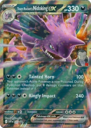 Team Rocket's Nidoking ex 217  Promo