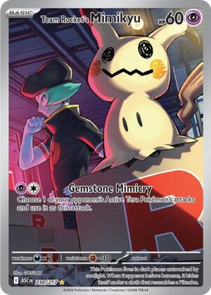 Team Rocket's Mimikyu 238/217
