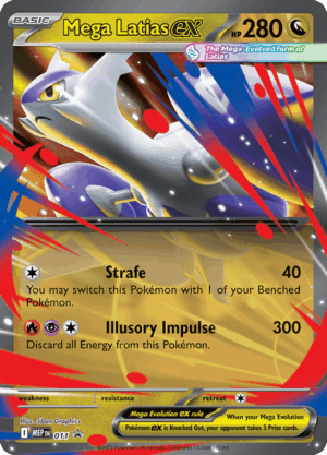Mega Latias ex 011 Promo