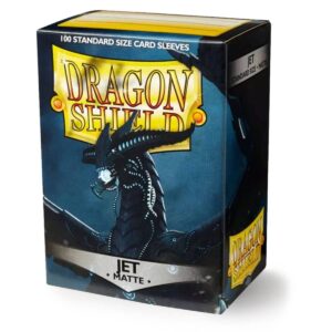 Protectores Dragon Shield Standard Matte: Jet