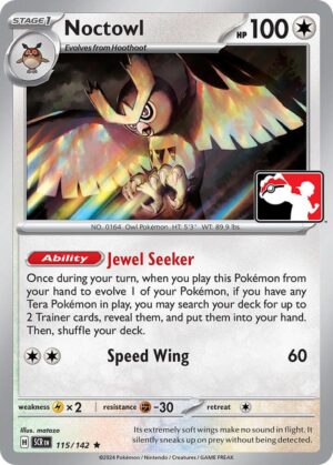 Noctowl 115/142 (Prize Pack Series Six)