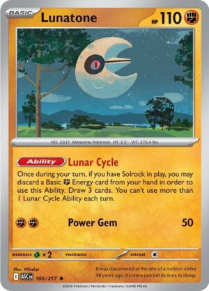Lunatone 105/217