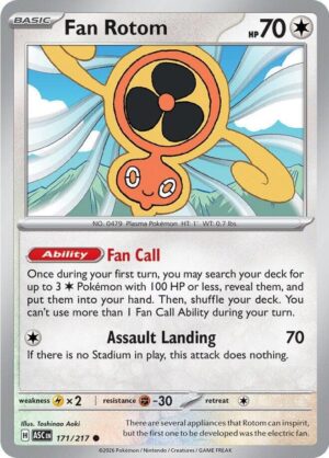 Fan Rotom 171/217