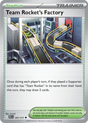 Team Rocket's Factory 203/217