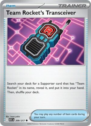 Team Rocket's Transceiver 209/217
