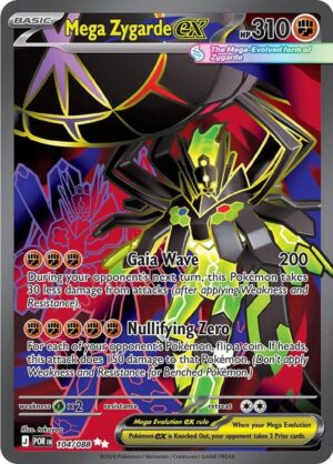 Mega Zygarde ex 104/088