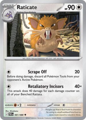 Raticate 061/088