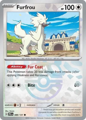 Furfrou 088/131 (Master Ball Pattern)