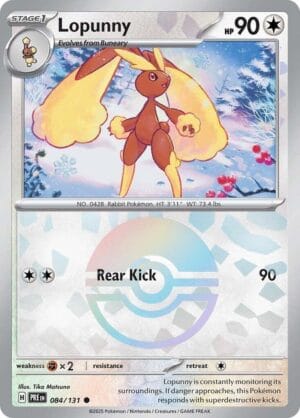 Lopunny 084/131 (Poke Ball Pattern)