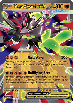 Mega Zygarde ex 071 Promo