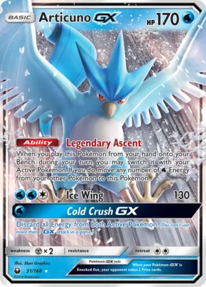 Articuno GX 31/168