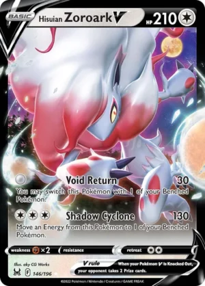 Hisuian Zoroark V 146/196