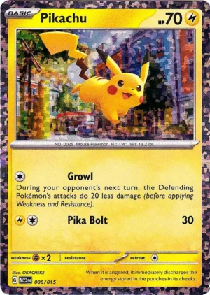 Pikachu 006/015 [McDonald's Promos]