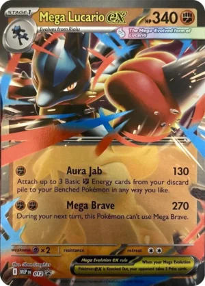 Mega Lucario ex 012 Promo