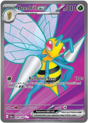 Beedrill ex 098/086