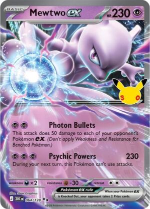 Mewtwo ex 064/128