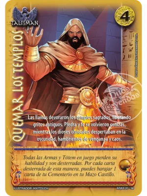 Quemar los Templos (Relatos de Ra - Faraón)