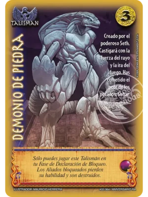 Demonio de Piedra (Relatos de Ra - Rework)